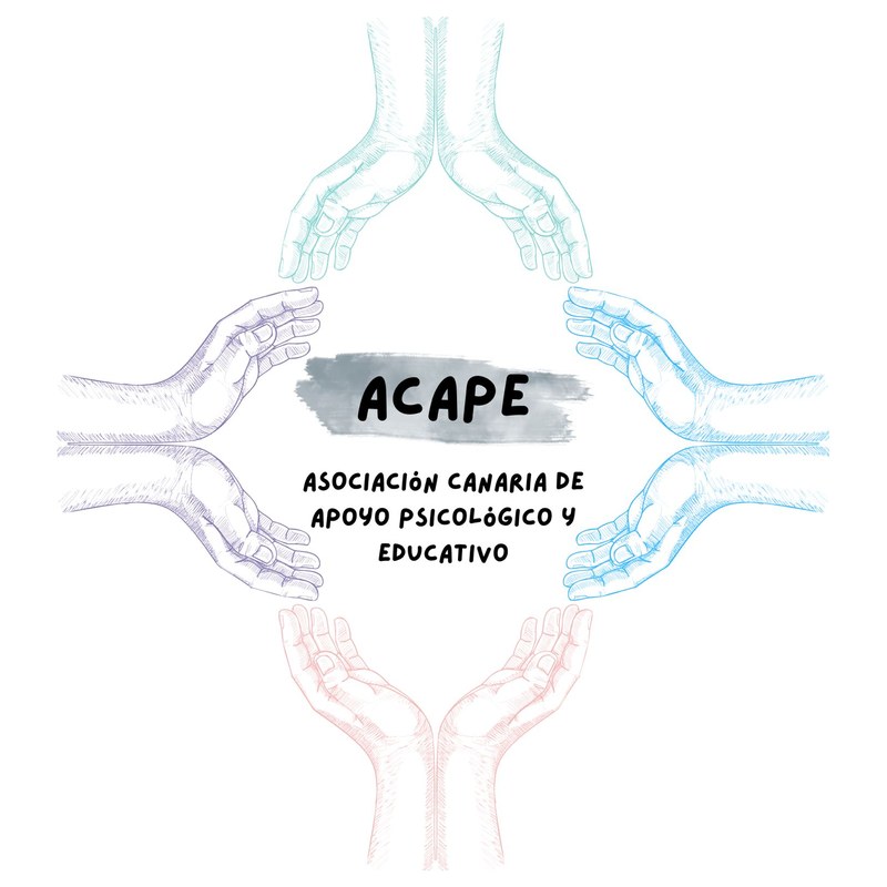 Logo de ACAPE, Asociación Canaria de Apoyo Psicológico y Educativo